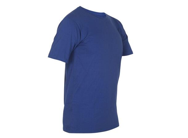 UMBRO Plain cotton tee jr Blå 140 God T-skjorte til trening og fritid.
